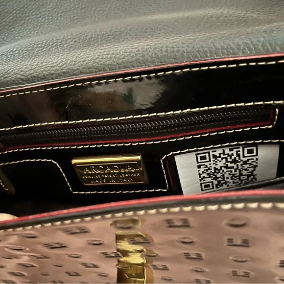 Arcadia Italy Leather Chain Bag - Picture 9 of 13